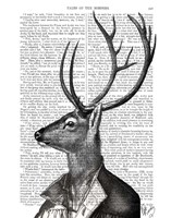 Deer Portrait 2 Fine Art Print