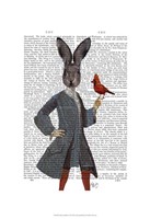 Rabbit and Bird Fine Art Print