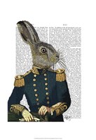 Lieutenant Hare Fine Art Print