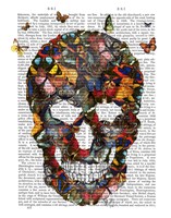 Butterfly Skull Fine Art Print