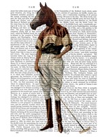 Polo Horse Full Fine Art Print