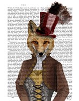 Vivienne Steampunk Fox Fine Art Print