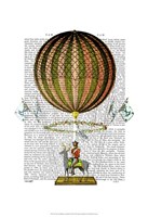 Hot Air Balloon Zephire Fine Art Print