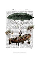 Diligenza And Flying Creatures Framed Print