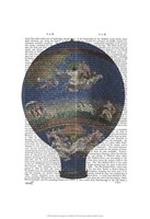 Machine Aerostatique Hot Air Balloon Fine Art Print