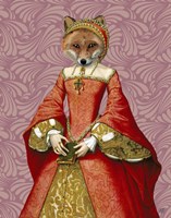 Fox Queen Framed Print