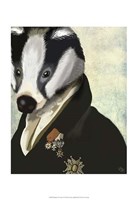 Badger The Hero II Fine Art Print