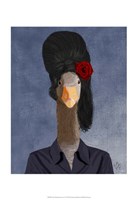 Amy Winehouse Goose II Fine Art Print