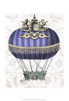 Baroque Balloon With Temple Framed Print