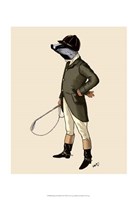 Badger The Rider Full II Fine Art Print