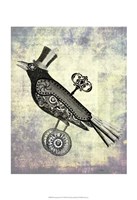 Steampunk Crow Fine Art Print