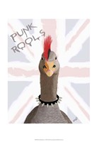 Punk Rock Goose Fine Art Print