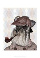 Schnauzer Sherlock Fine Art Print