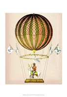 Hot Air Balloon Zephire Fine Art Print