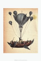 Diligenza Per La Luna Fine Art Print