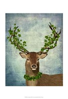 Green King Framed Print