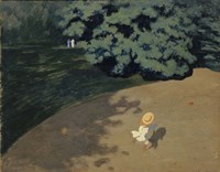 Child Playing with a Balloon, 1899 Fine Art Print