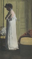 Woman Removing her Chemise, c. 1900 Fine Art Print