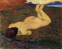 Woman Relaxing, 1899 Fine Art Print