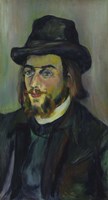 Portrait of Erik Satie (1866-1925), 1892-93 Fine Art Print