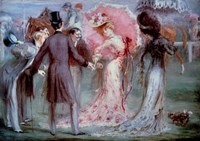 Weighing of the Horses Fine Art Print