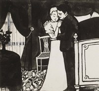 The Ruby and the Belle Pin, c. 1897 Fine Art Print