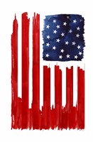 Stars And Buildings Fine Art Print