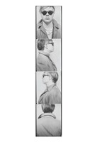 Self Portrait, 1963 (photobooth) Fine Art Print