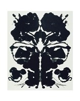 Rorschach, 1984 (white) Fine Art Print