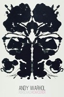 Rorschach, 1984 (white) Framed Print