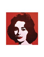 Liz, 1963 (red) Fine Art Print