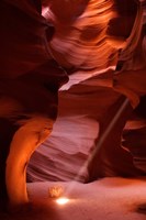 Antelope Canyon Sunbeam Fine Art Print