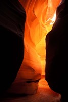 Antelope Canyon Silhouettes Fine Art Print