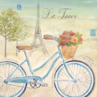 Paris Bike Tour I Fine Art Print