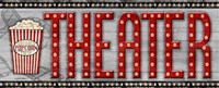 Movie Marquee Panel II (Theater) Framed Print