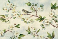 Cherry Bloom Landscape Fine Art Print