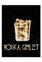 Vintage Vodka Framed Print