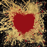 Heart of Gold 1 Framed Print