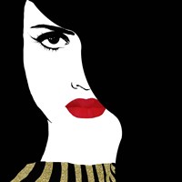 Francesca Gold Fine Art Print