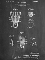 Badminton Shuttle Fine Art Print