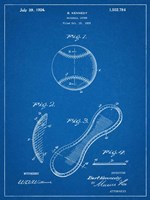 Baseball Cover B Fine Art Print