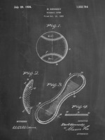 Baseball Cover D Fine Art Print