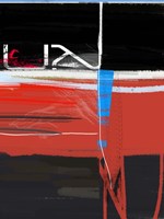 Blue Mark Fine Art Print