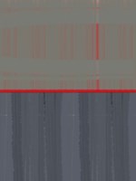 Red Stripe Framed Print