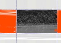 Orange And Black Fine Art Print