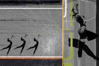 Pose And Jump Fine Art Print