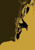 Jazz Orange 1 Fine Art Print