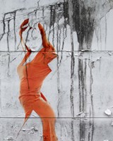 Orange Dance Fine Art Print