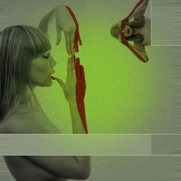 Red Paint Fine Art Print