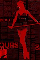 Red Paper Dance Fine Art Print